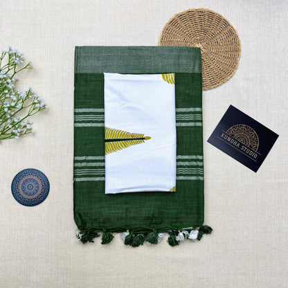 Linen Cotton - Green