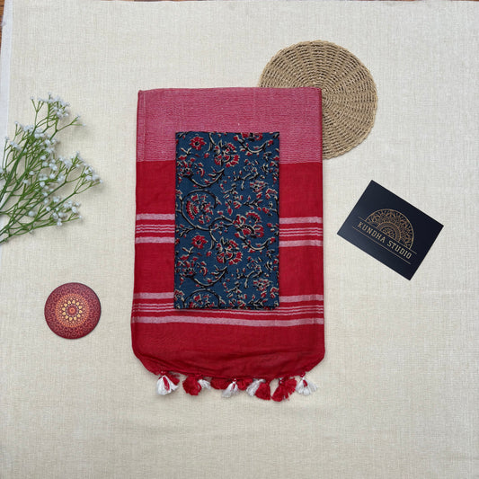 Linen Cotton - Red