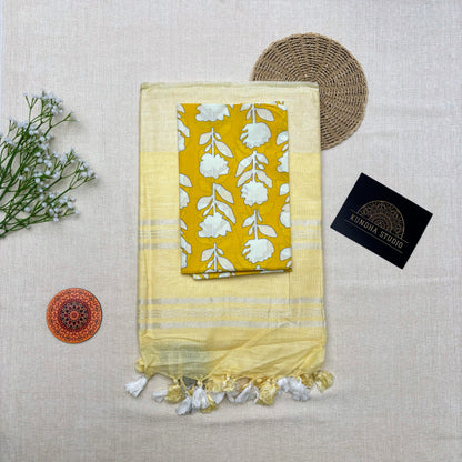 Linen Cotton - Yellow