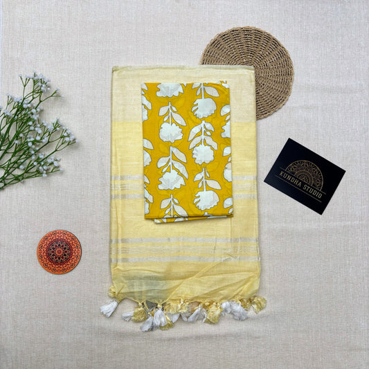 Linen Cotton - Yellow